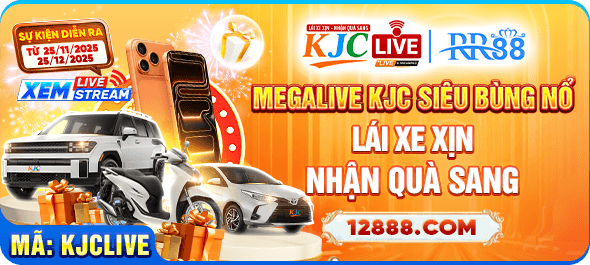 Megalive tháng 12 tại RR88